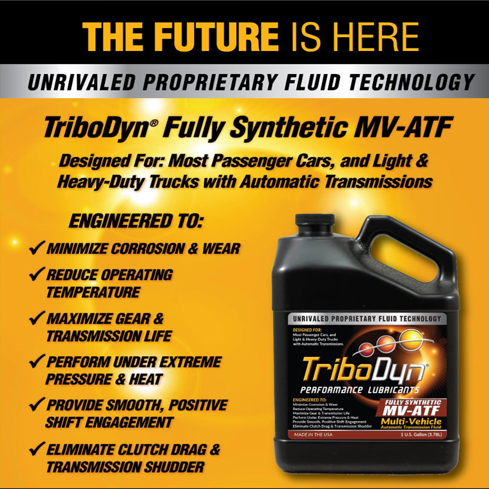 TriboDyn Multi-Vehicle ATF Fully Synthetic – TriboDyn® Lubricants