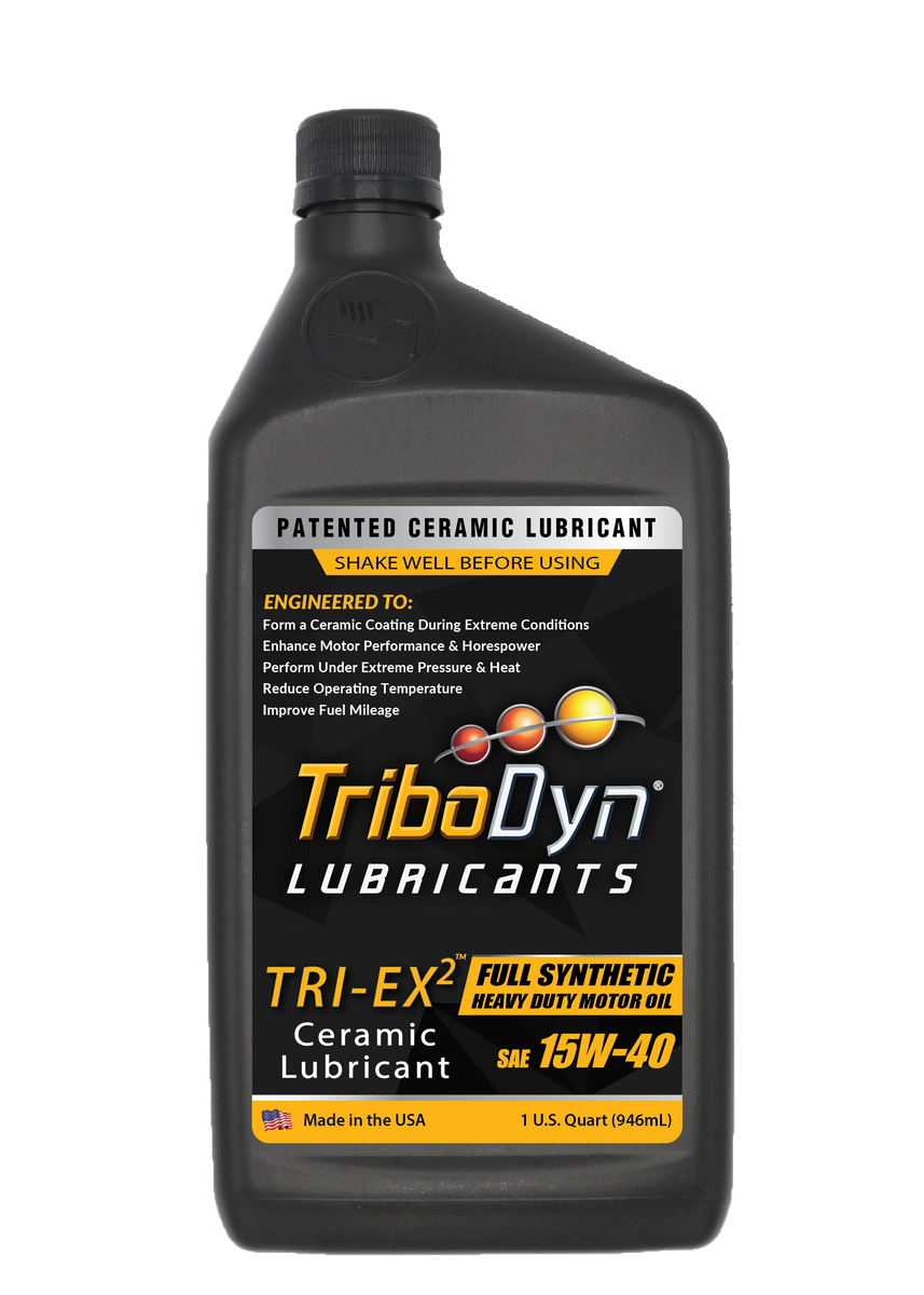 TRI-EX2 15W-40 Full Synthetic Heavy-Duty Motor Oil – TriboDyn