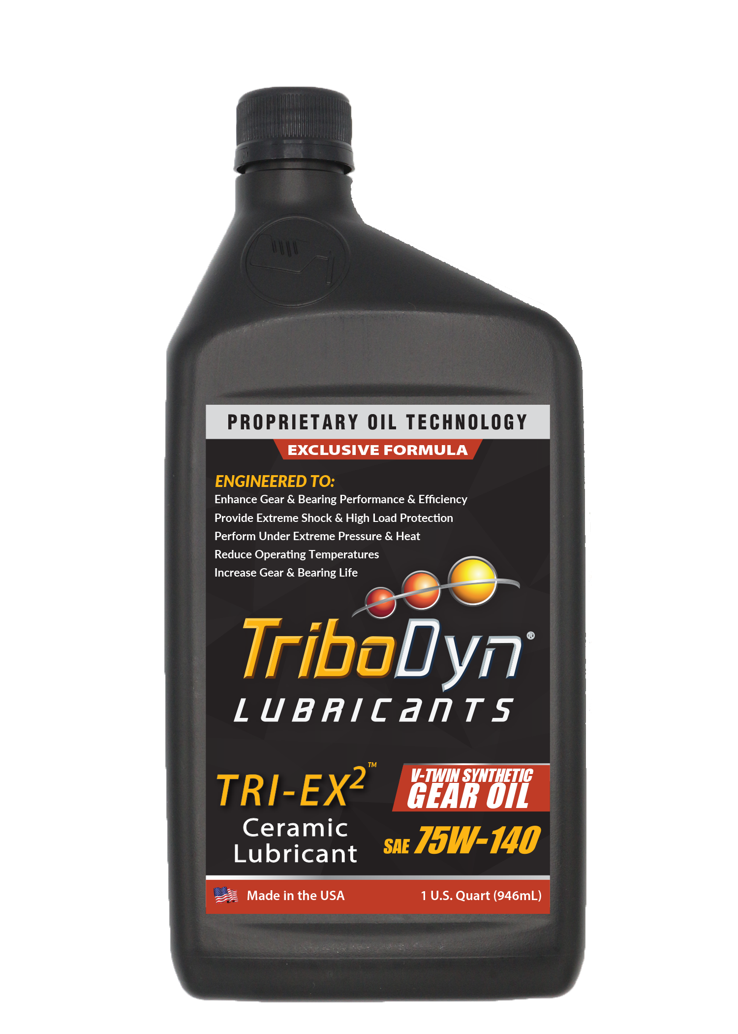 TRI-EX2 75W-140 V-Twin Synthetic Gear Oil