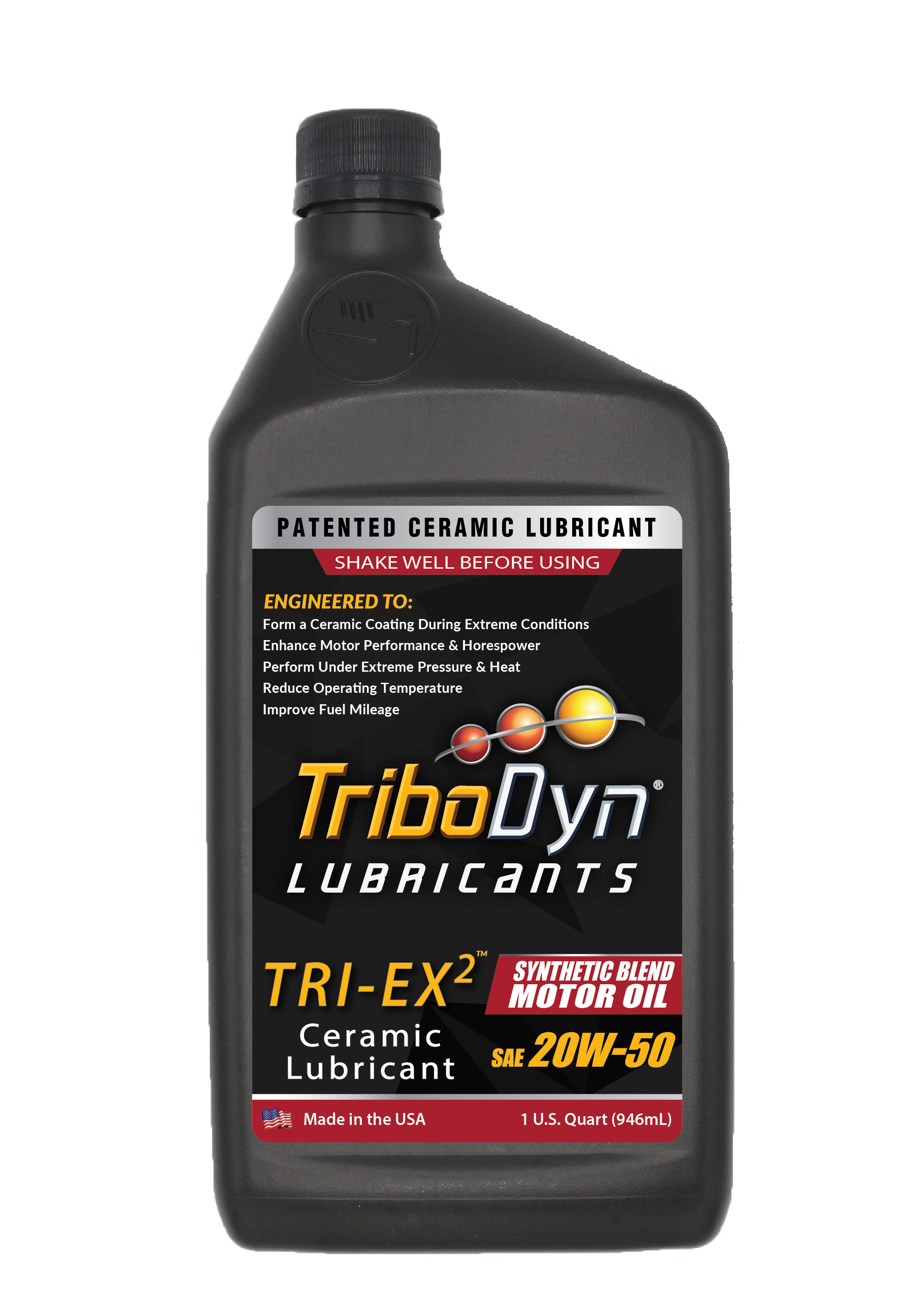 TRI-EX2 20W-50 Synthetic Blend Motor Oil