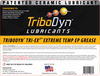 TriboDyn (Patented) Tri-Ex2 Extreme Temp & EP Grease- 14 Ounce cartridge